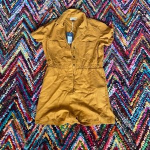 Mustard yellow romper